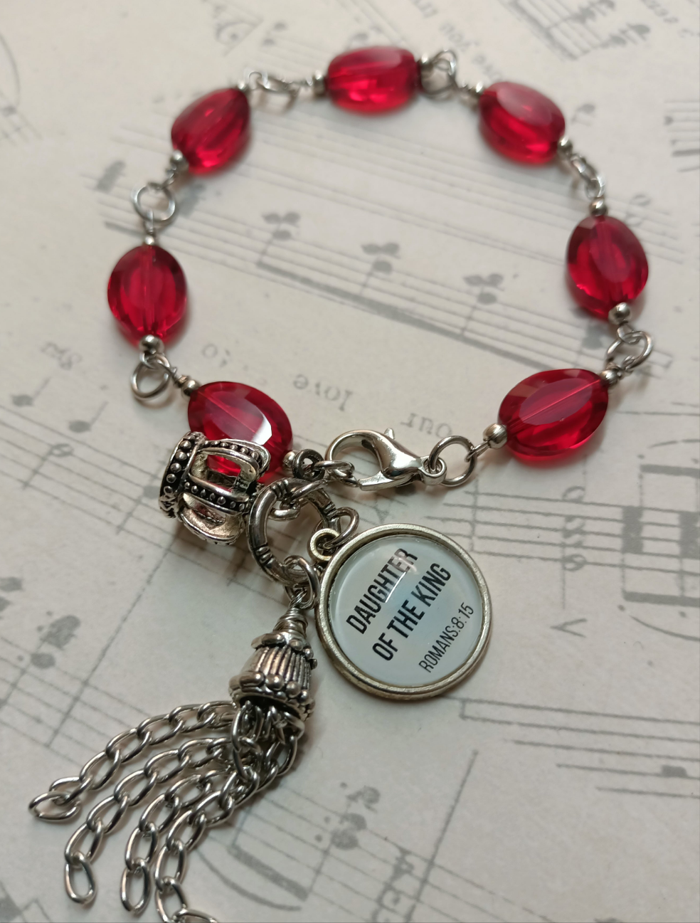 Scripture Bracelet-Daughter of a King