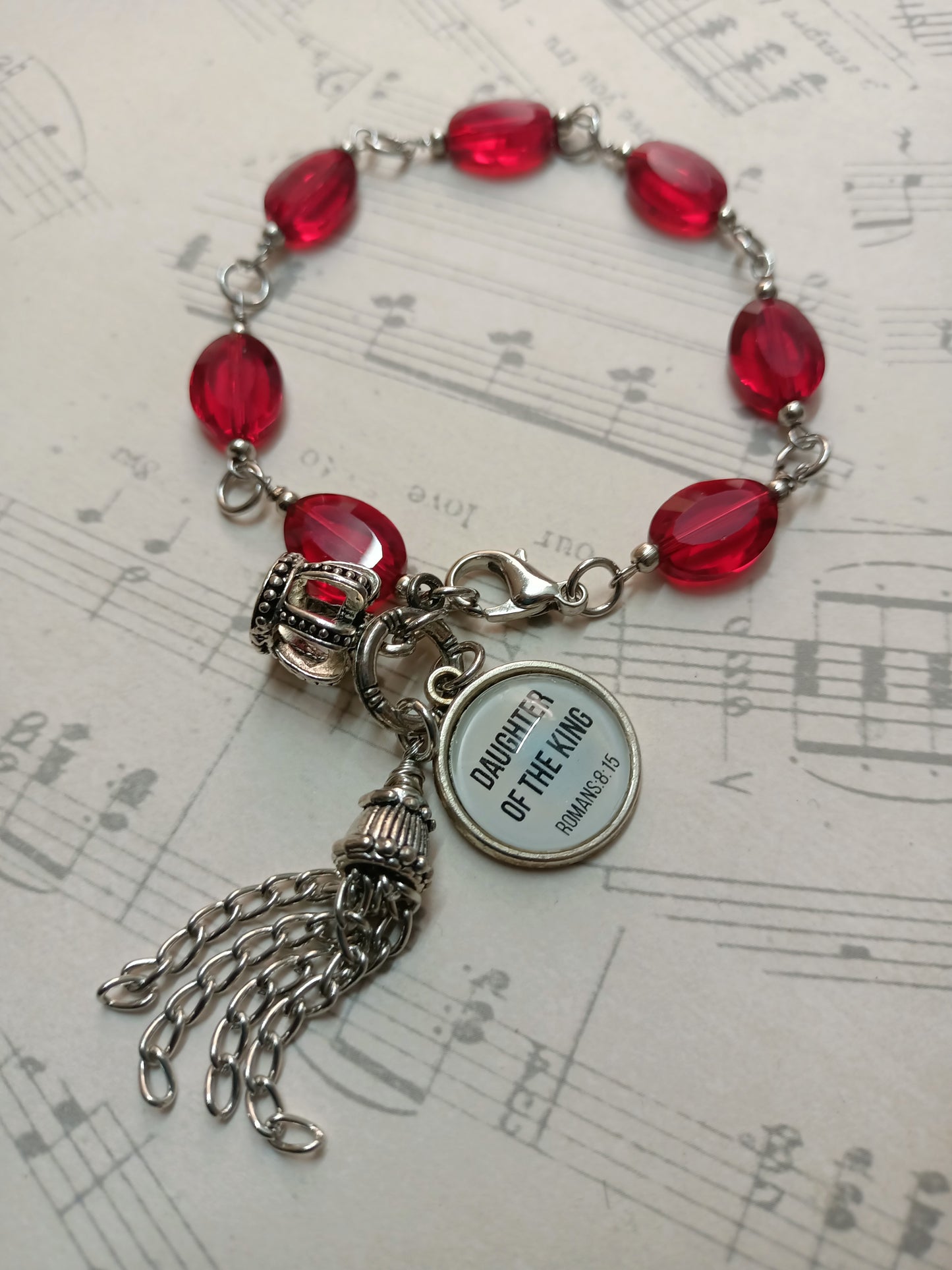 Scripture Bracelet-Daughter of a King