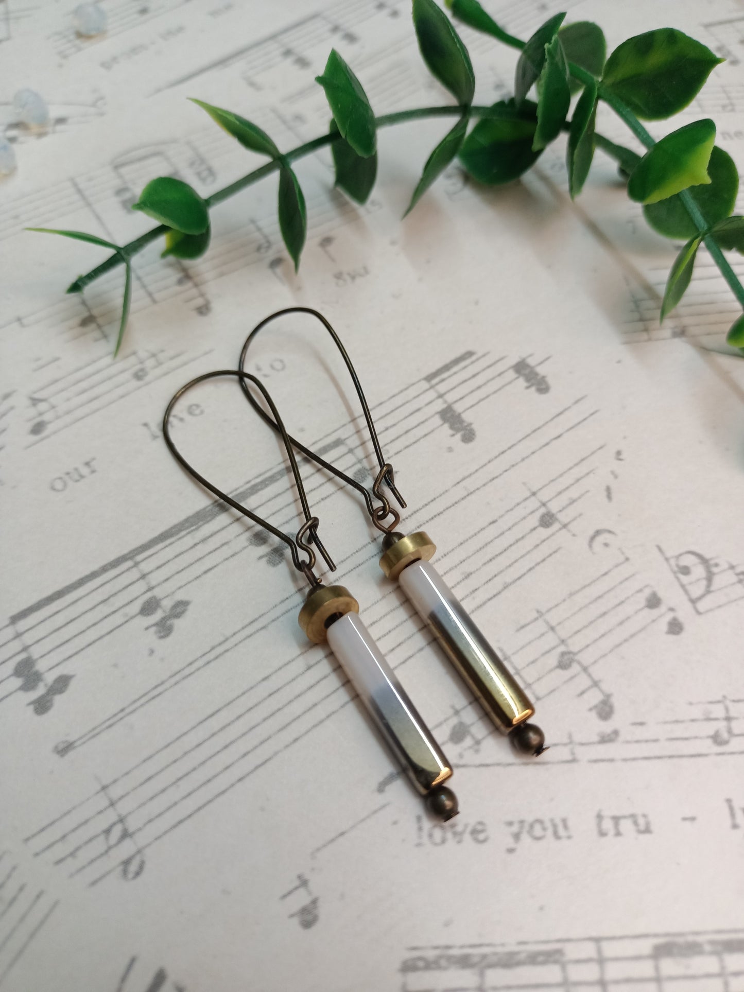 Earrings - golden slumbers