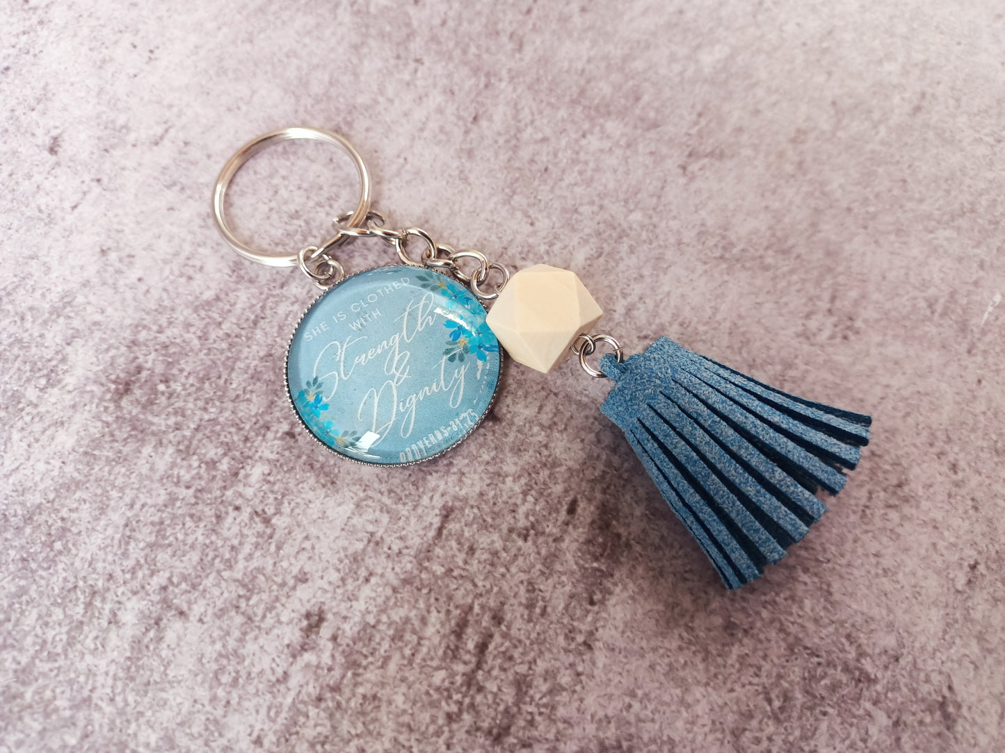 Scripture Keychain- before you