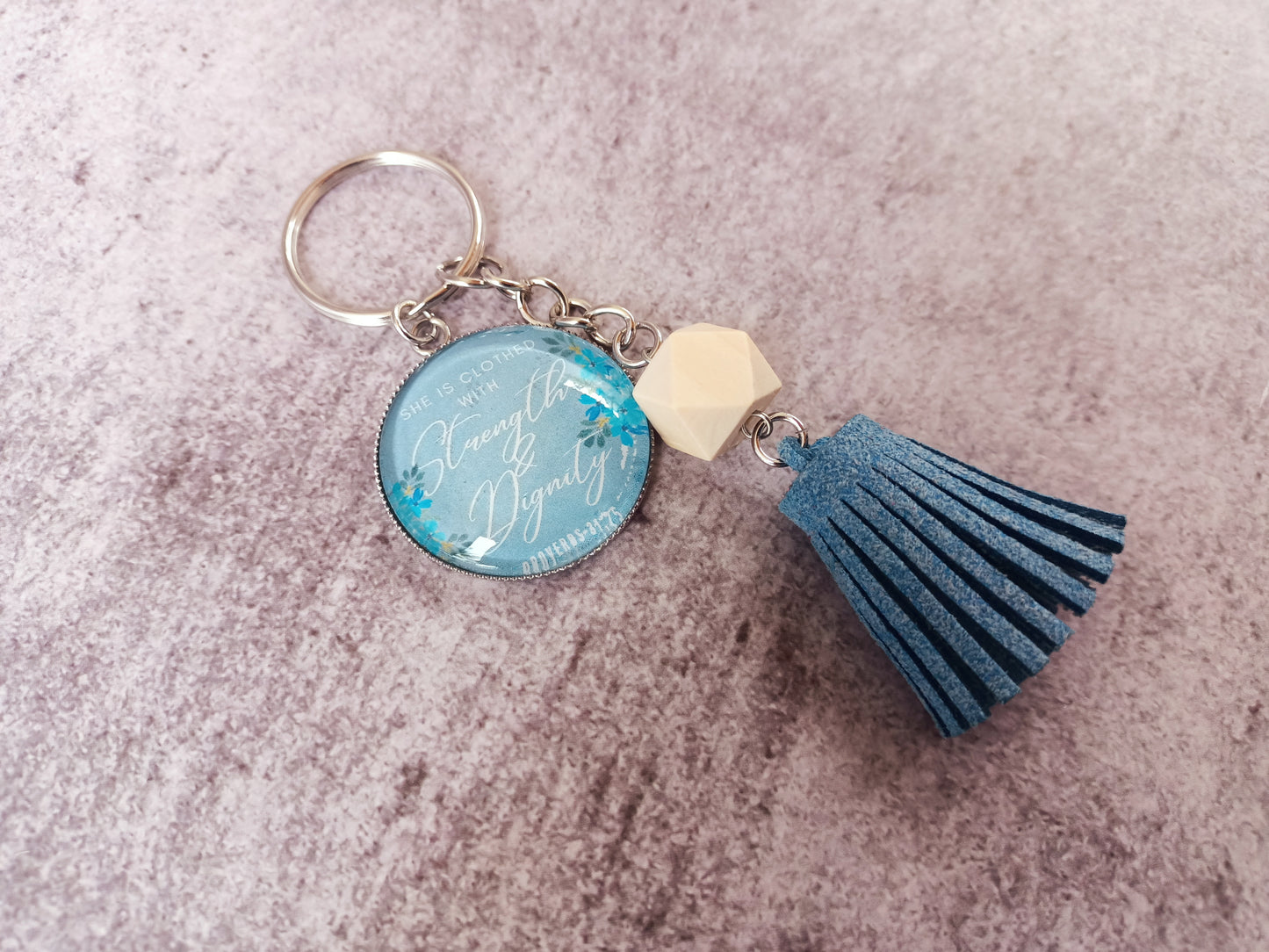 Scripture Keychain- before you