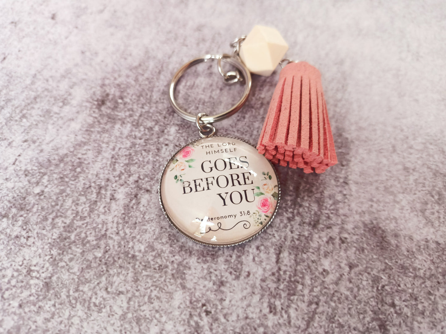 Scripture Keychain- before you