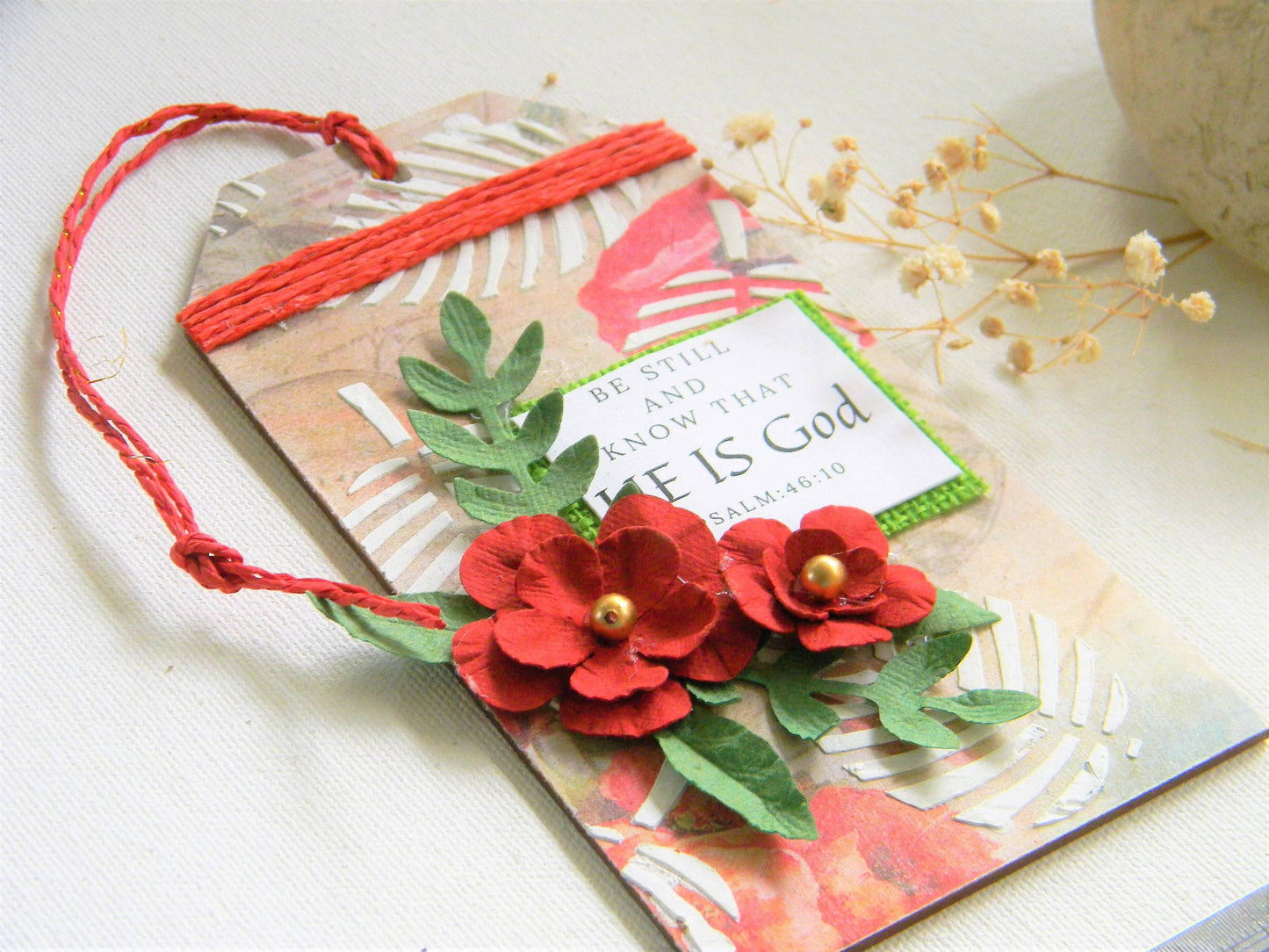 Scripture Car Hangers -Be still