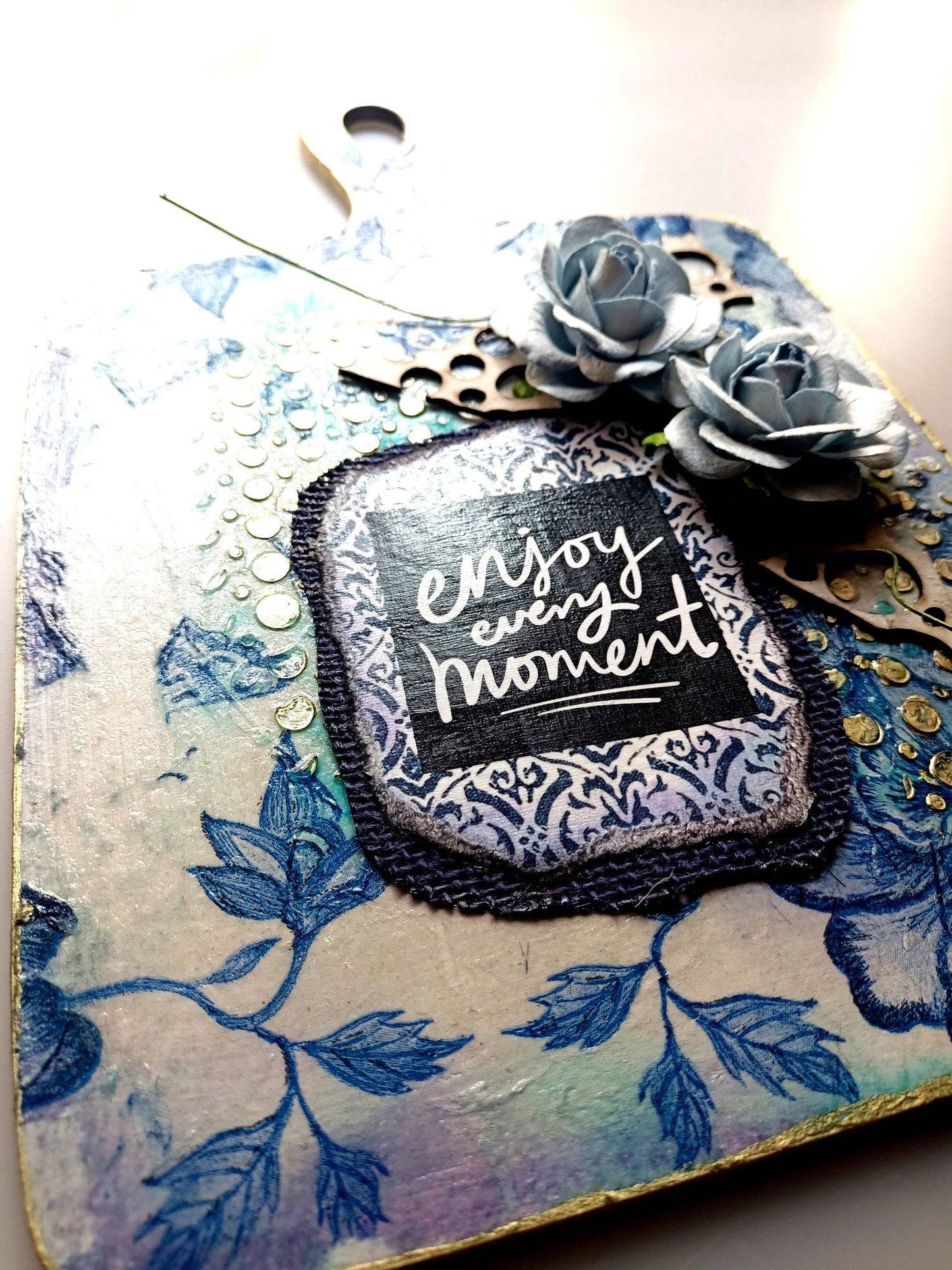 wall hanger-Inspirational -enjoy the moment