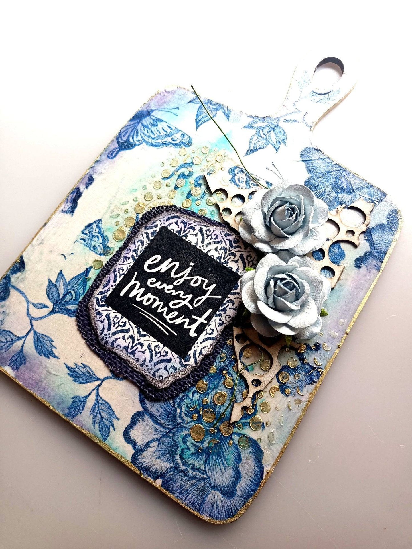 wall hanger-Inspirational -enjoy the moment