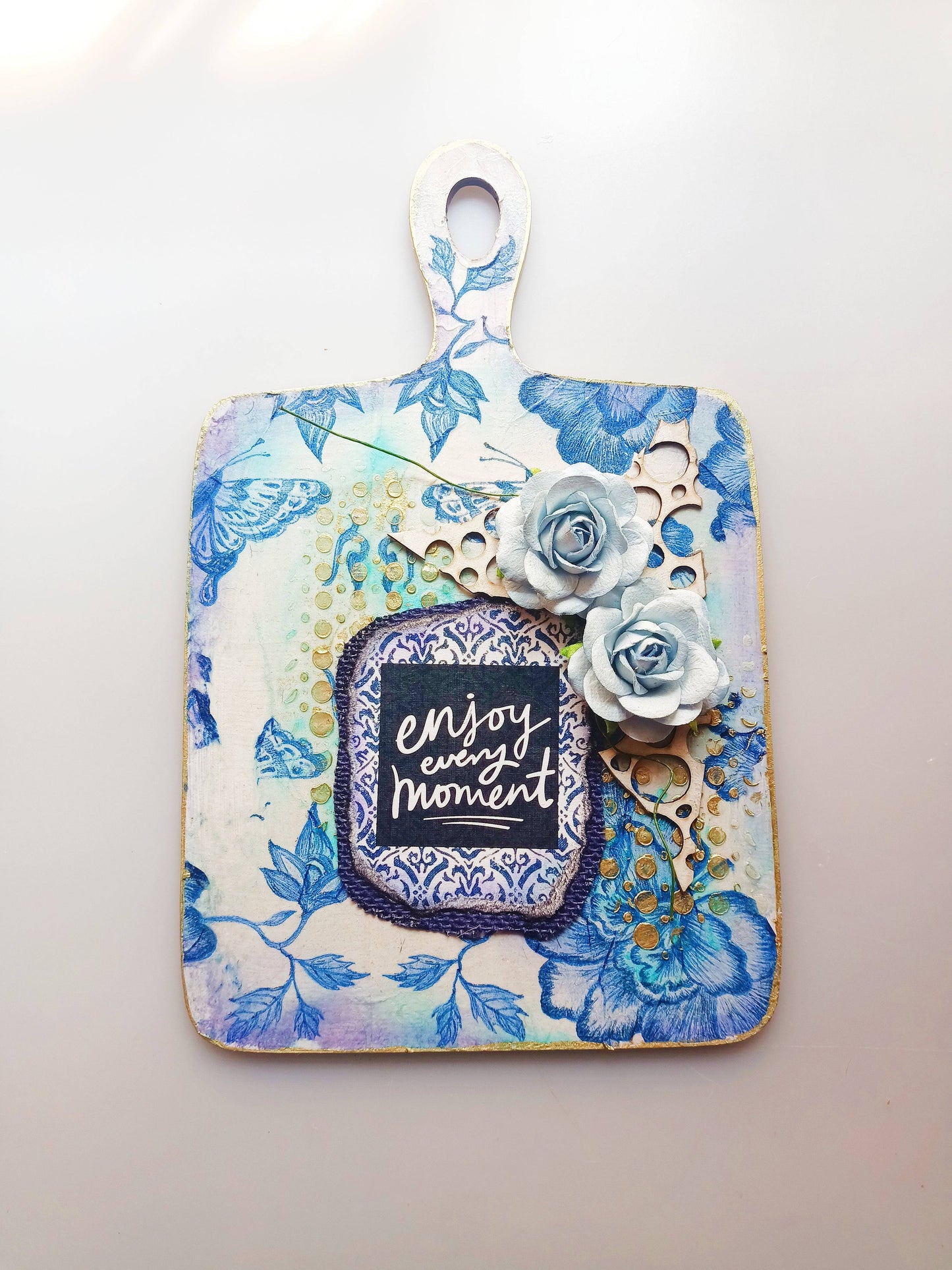 wall hanger-Inspirational -enjoy the moment