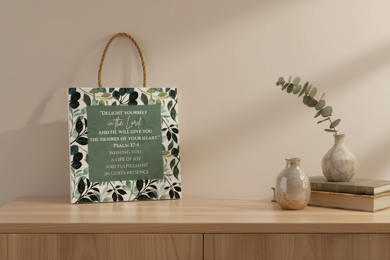 Wall hanger-wood-Delight yourself