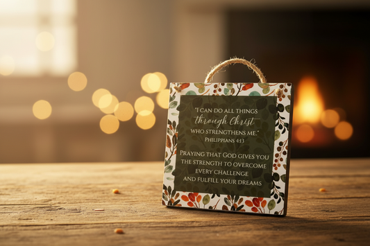 Wall hanger-wood-I can do all things
