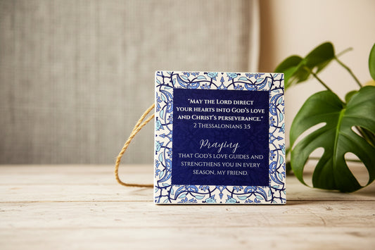 Wall hanger-wood-May the lord direct your heart