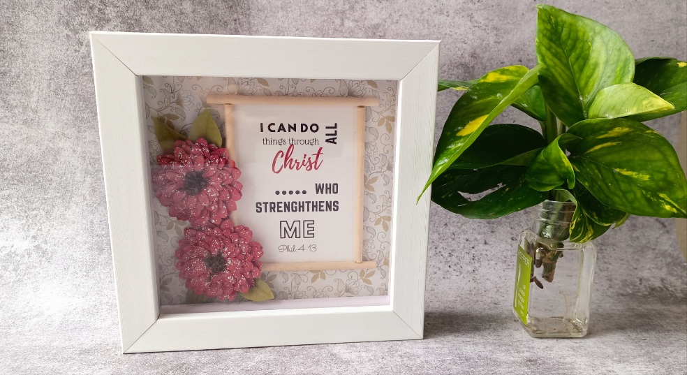 Scripture frame - I can do all things