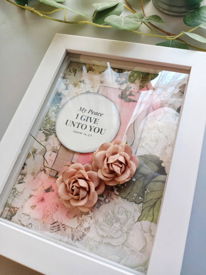 Scripture Frame-My peace i give unto you