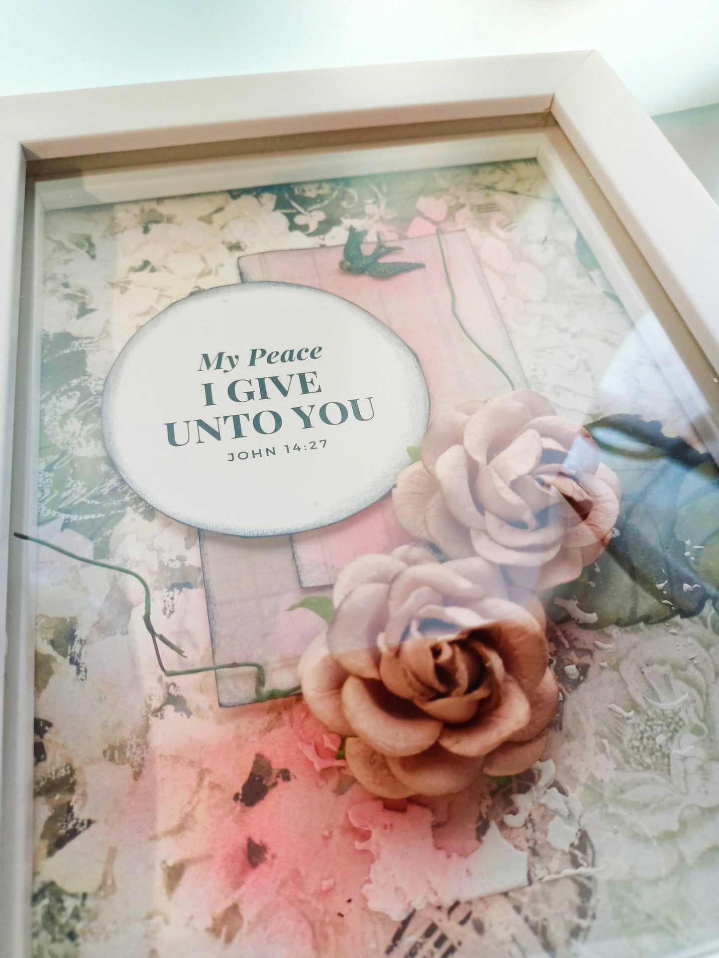 Scripture Frame-My peace i give unto you