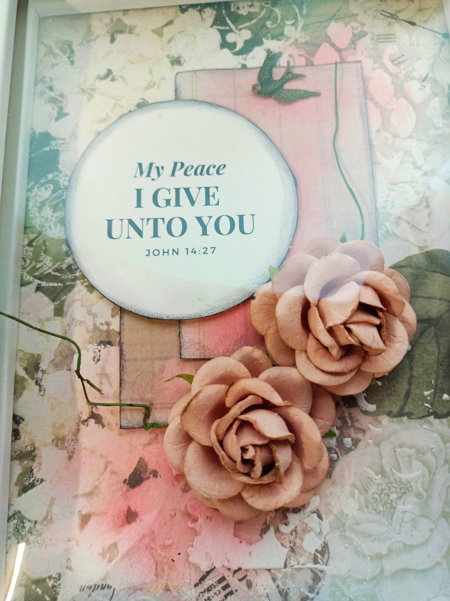 Scripture Frame-My peace i give unto you