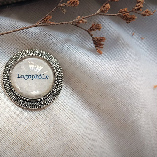 Brooch-Logophile