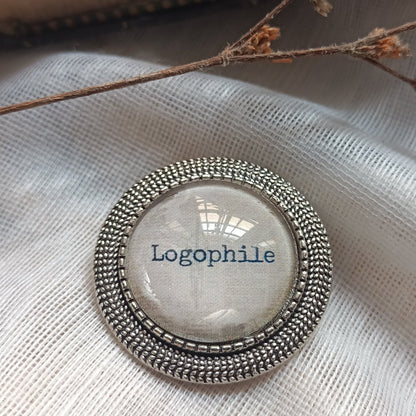 Brooch-Logophile