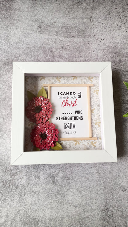 Scripture frame - I can do all things