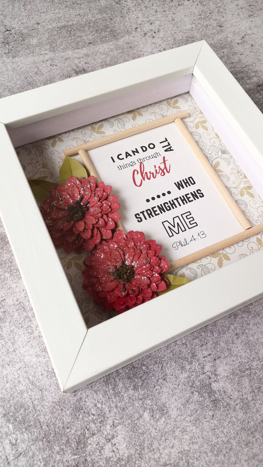 Scripture frame - I can do all things