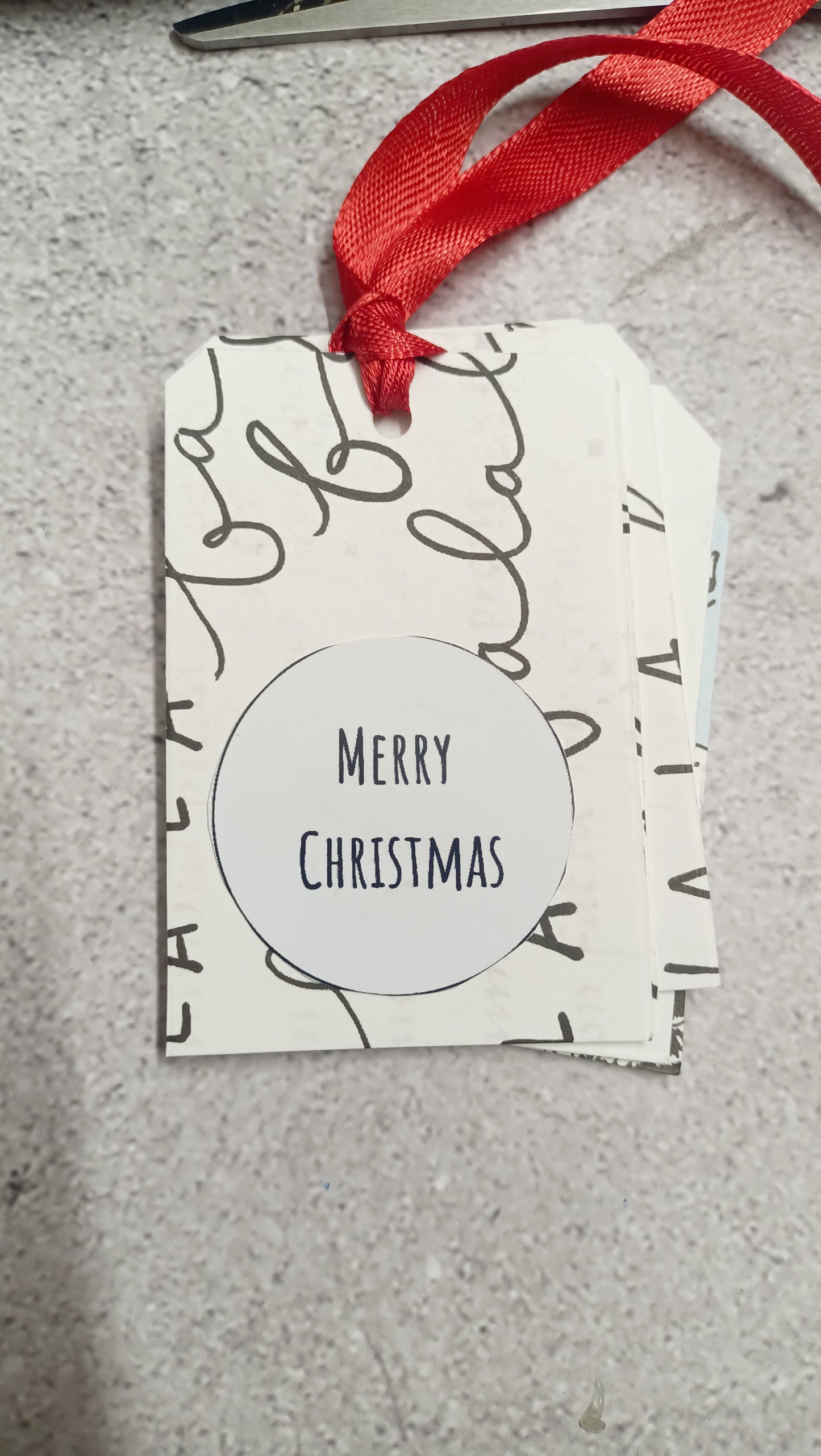 Gift tags - christmas( set of 5)