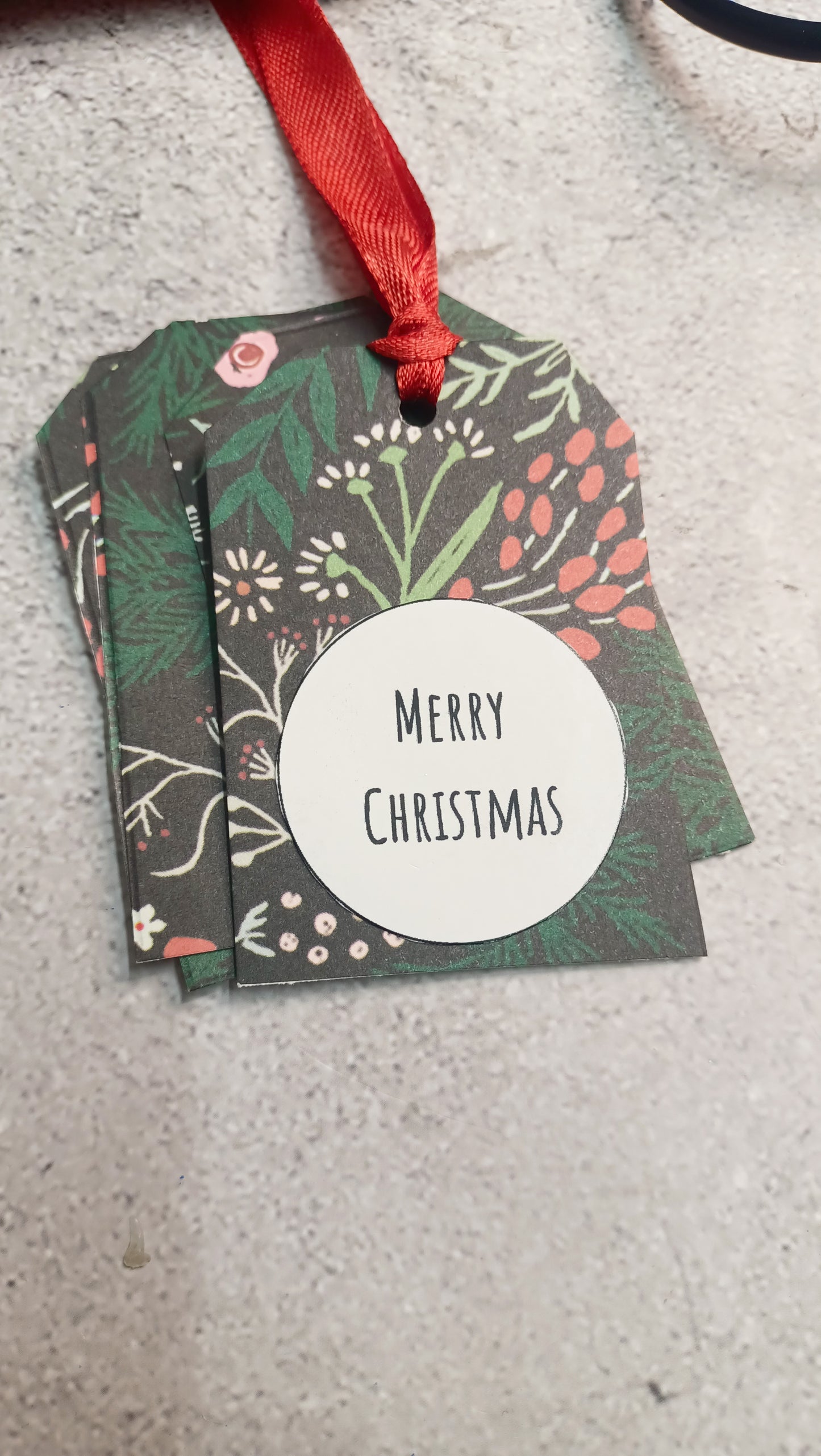 Gift tags - christmas( set of 5)