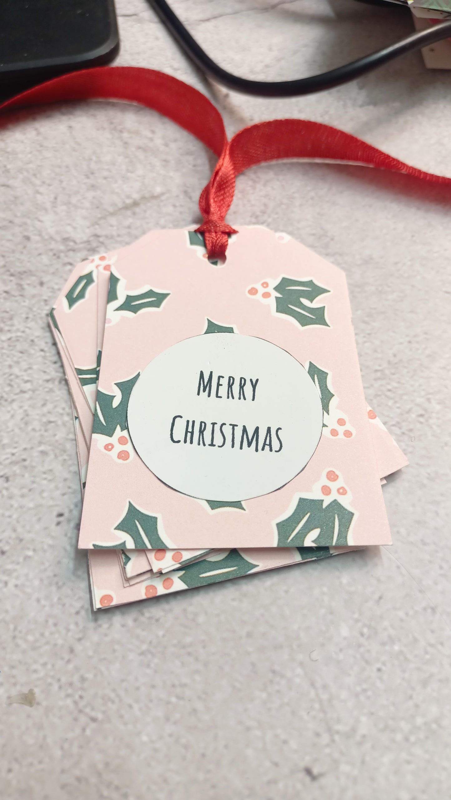 Gift tags - christmas( set of 5)