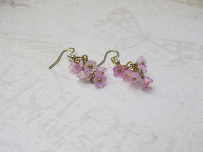 Earring-Tiny Floral bunch