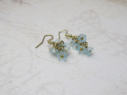 Earring-Tiny Floral bunch