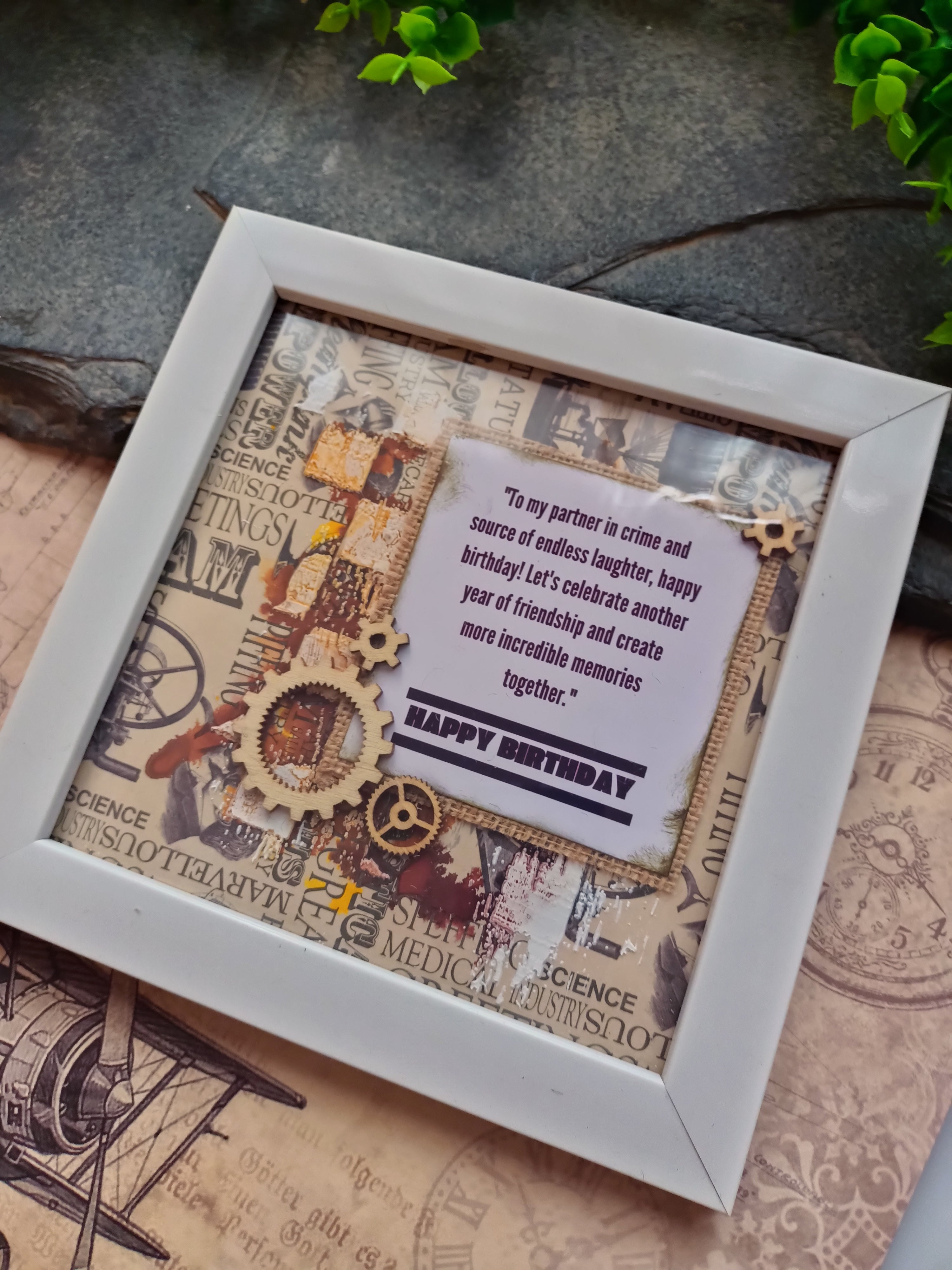 Birthday Gift Ideas For Sisters - Custom Photo Mosaic – Mosaic Photo Frame