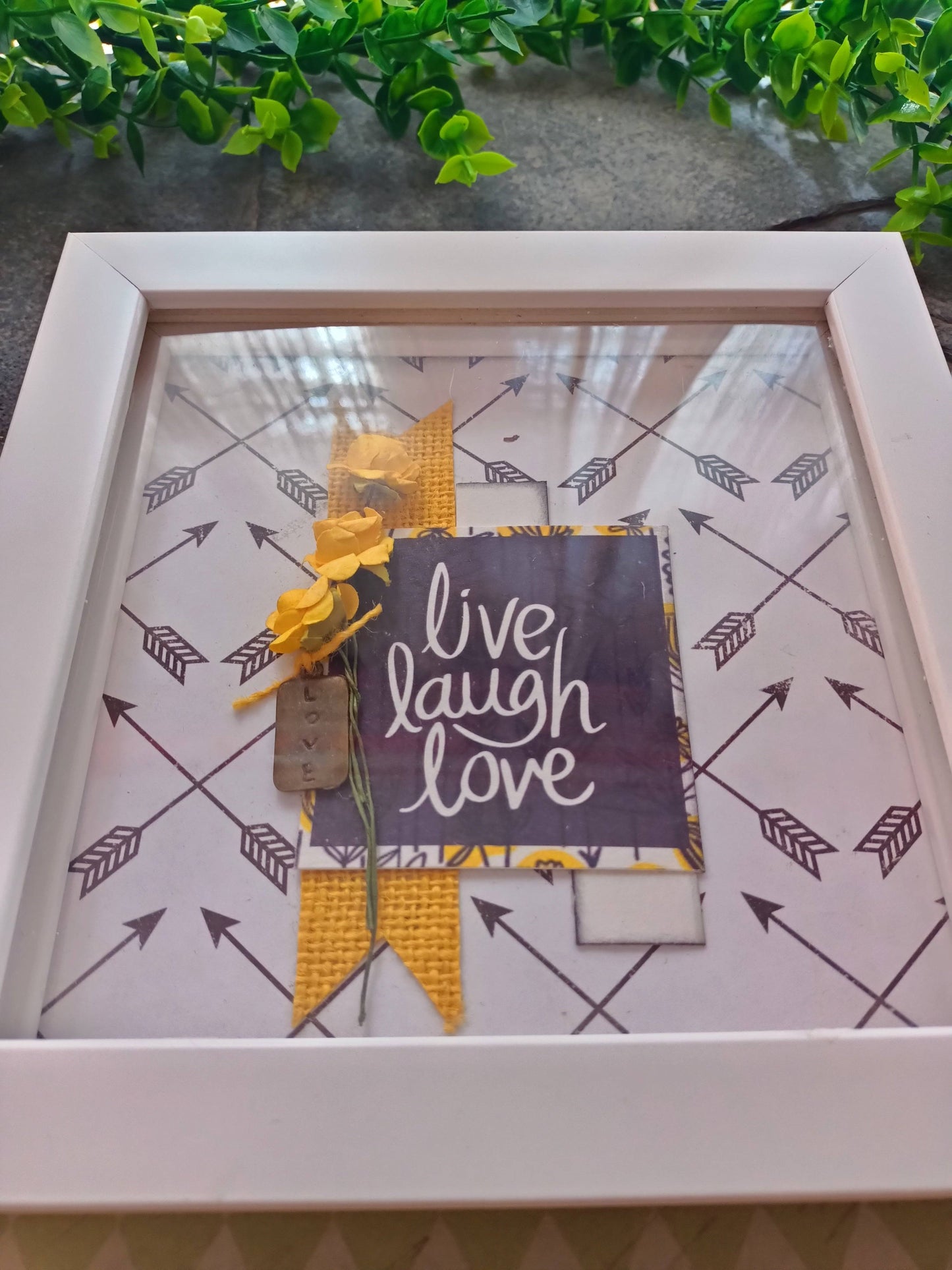 Frame - Live Laugh Love-Inspirational