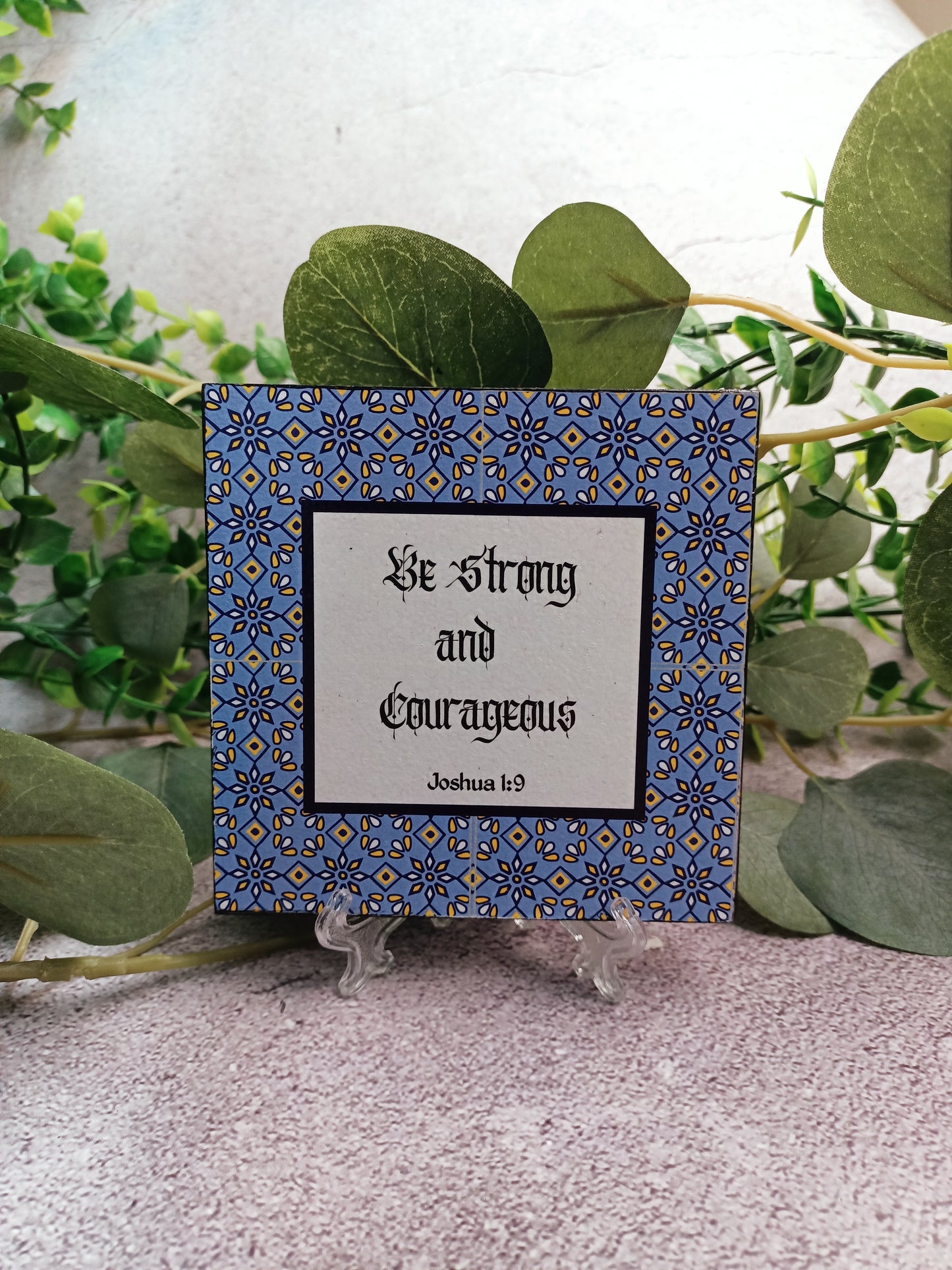Decor- scripture -table decor