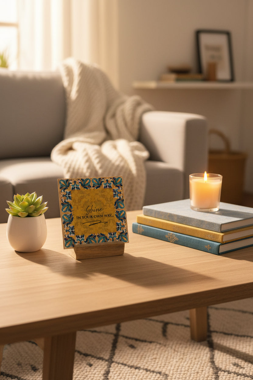 Decor - Inspirational gift- Coffee table decor