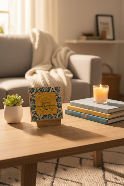 Decor - Inspirational gift- Coffee table decor