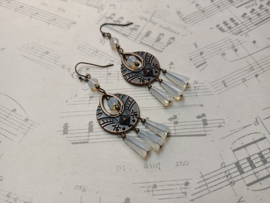 Earrings -Egyptian queen