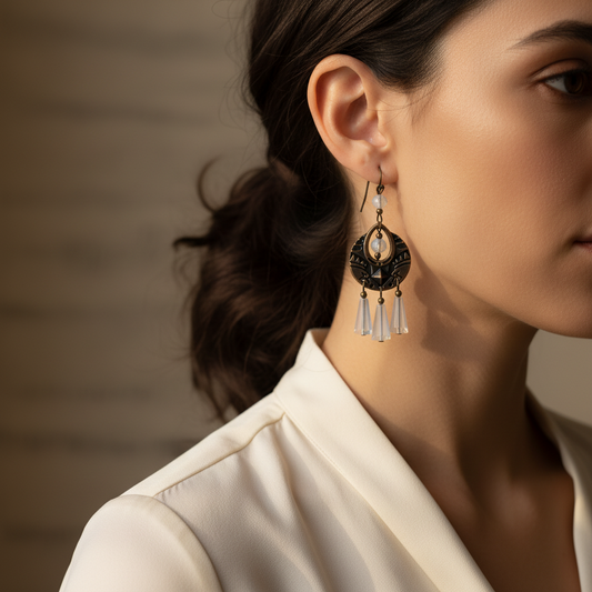 Earrings -Egyptian queen