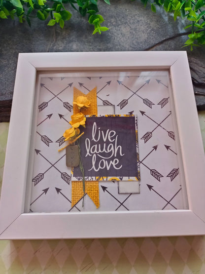 Frame - Live Laugh Love-Inspirational