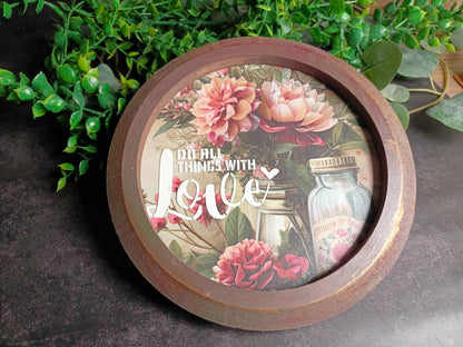 Decor - wall hanger - Do everything with love
