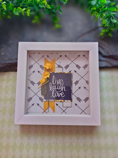 Frame - Live Laugh Love-Inspirational