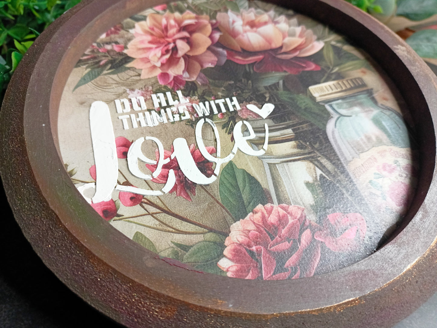 Decor - wall hanger - Do everything with love