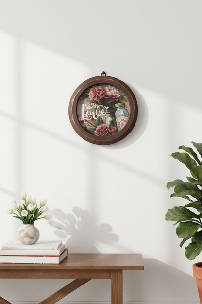 Decor - wall hanger - Do everything with love