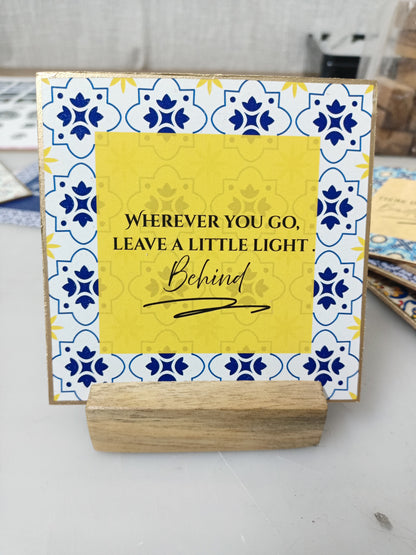 Decor - Inspirational gift- Coffee table decor