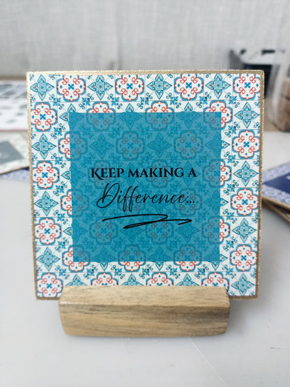 Decor - Inspirational gift- Coffee table decor