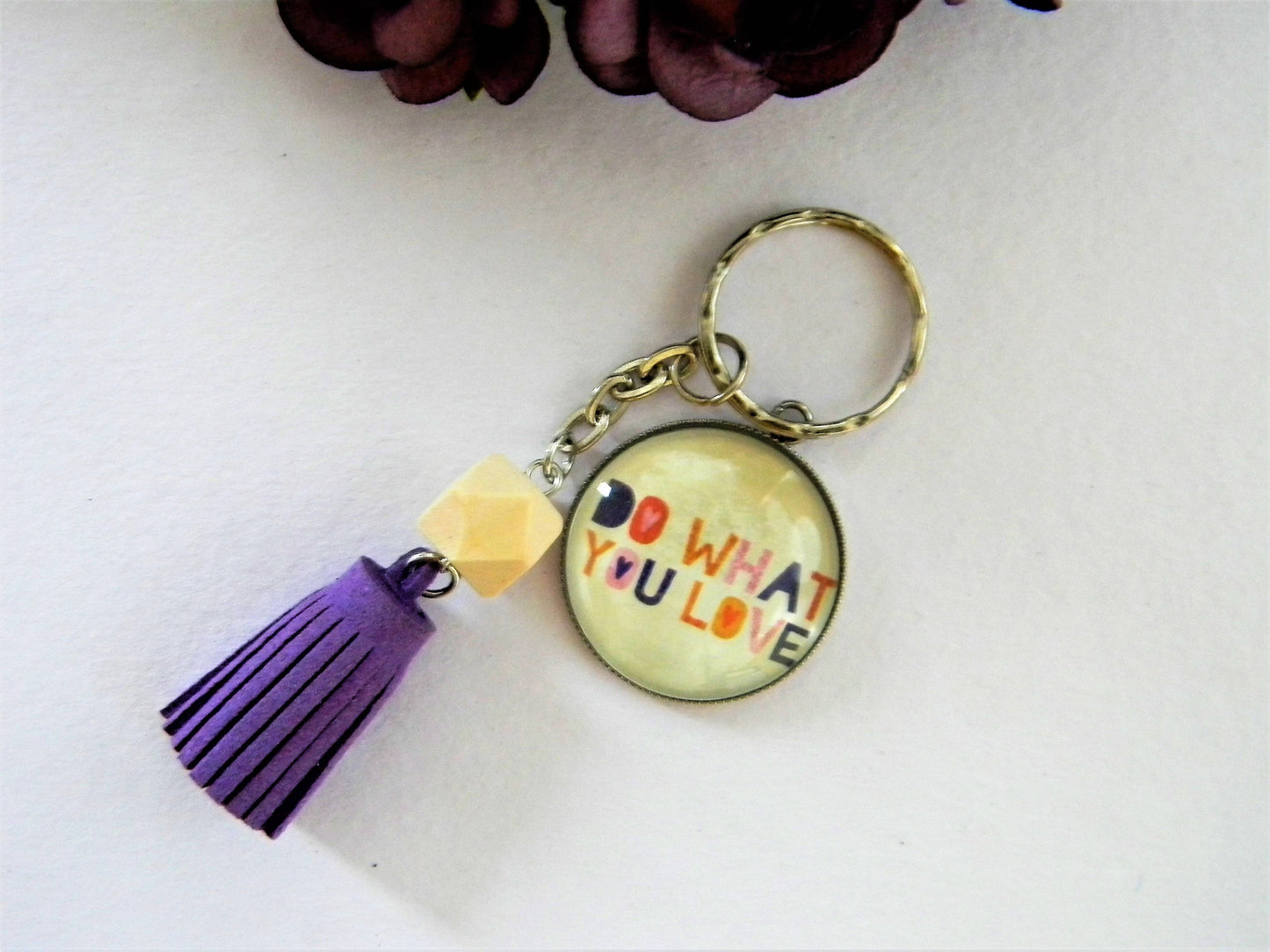 Keychains -Inspirational - "Be brave"