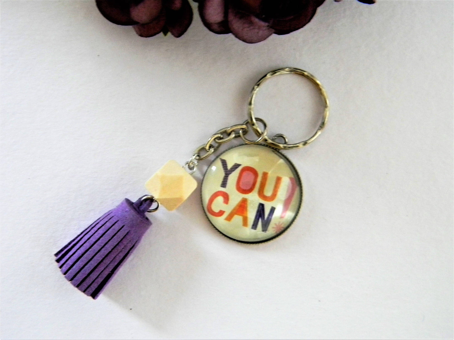 Keychains -Inspirational - "Be brave"