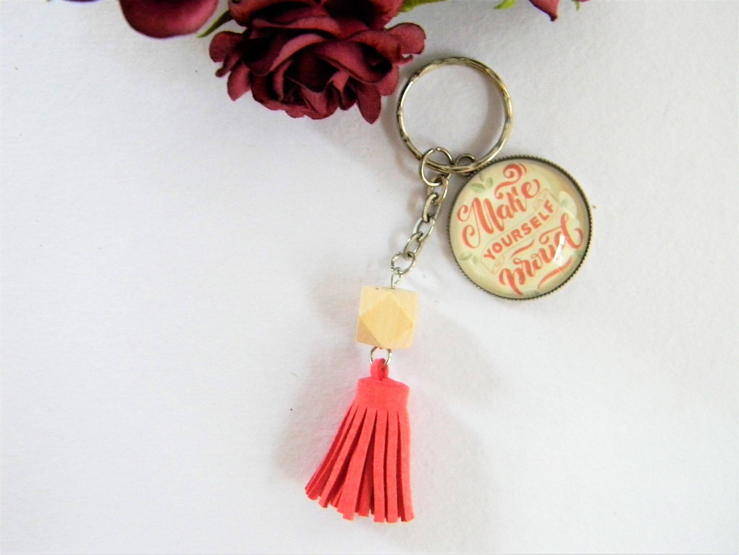 Keychains -Inspirational - "Beautiful"