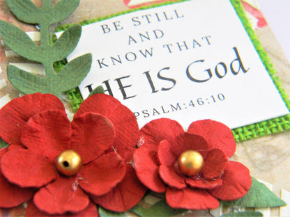 Scripture Car Hangers -Be still