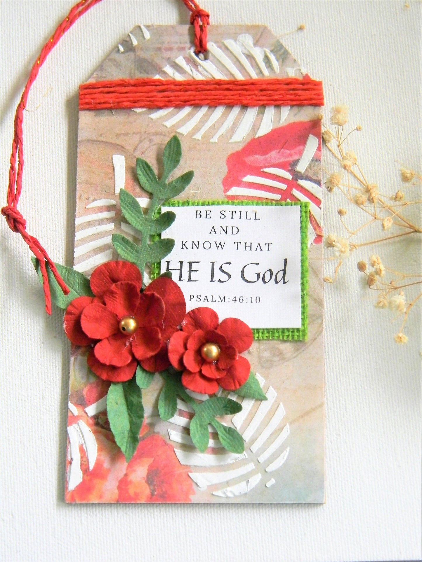 Scripture Car Hangers -Be still