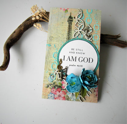 Scripture Wall Hangers-Be Still