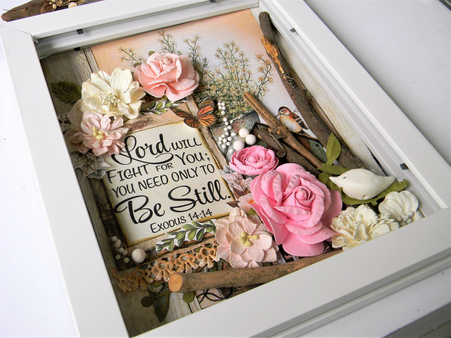 Scripture Frame-Lord will Fight