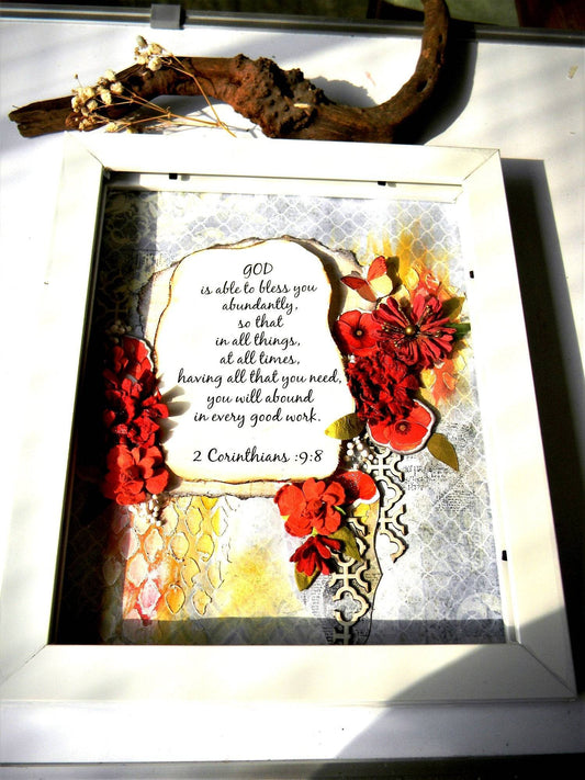 Scripture Frame-God is able to Bless You