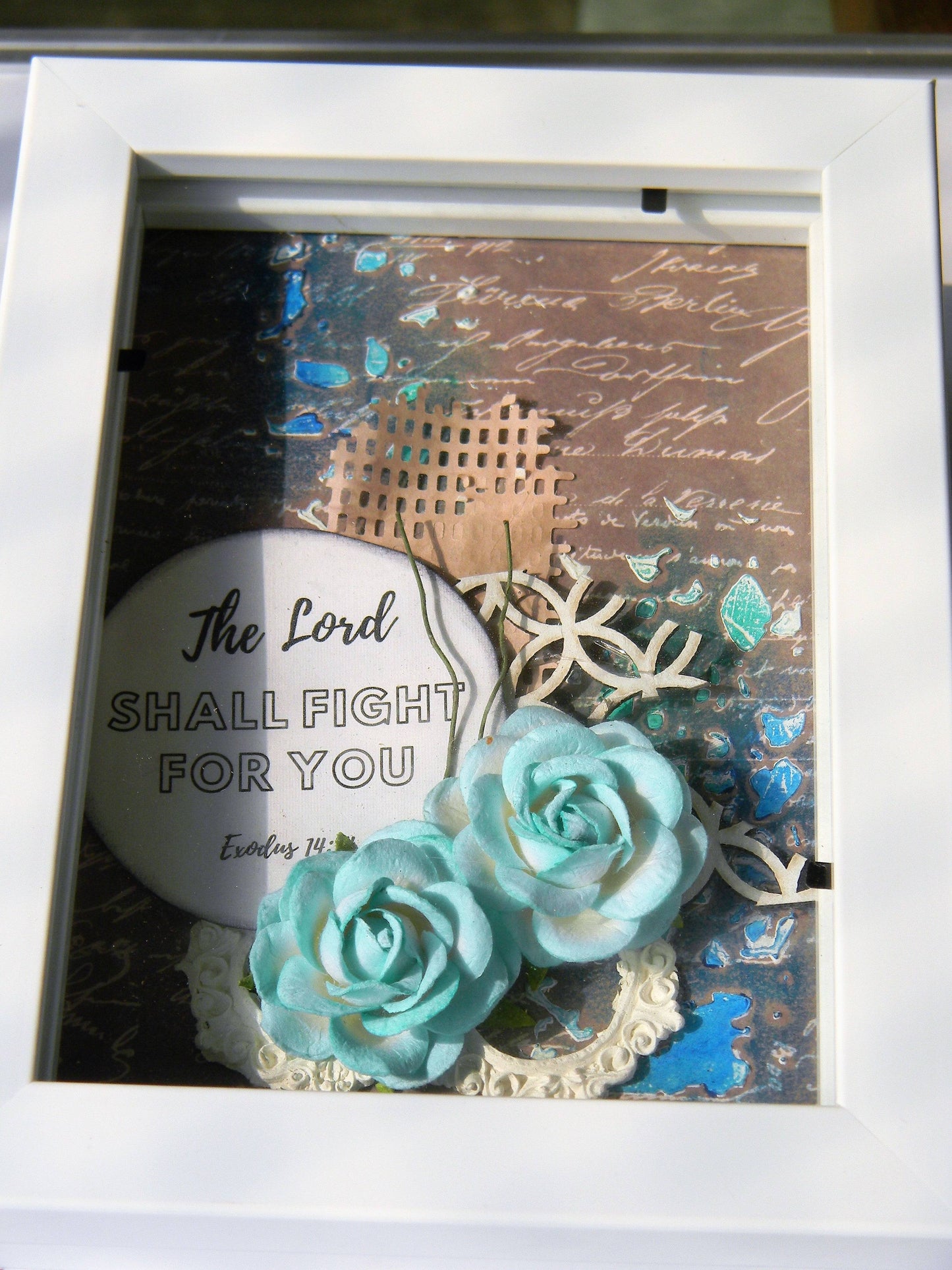 Scripture Frame-The Lord Shall Fight