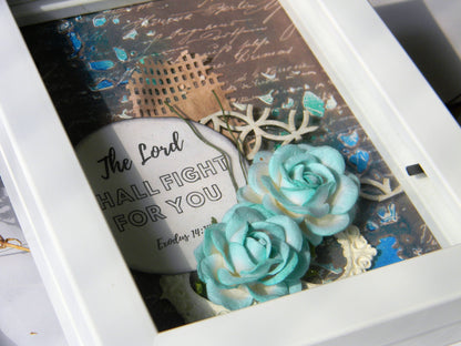 Scripture Frame-The Lord Shall Fight